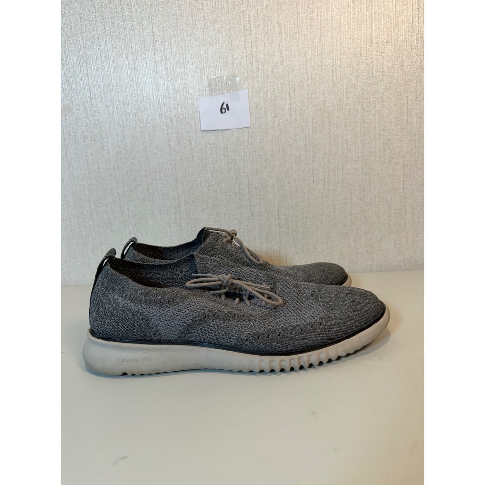 Cole Haan 2.Zerogrand Laser Wing Oxford Gray Sneakers C27565 Mens 10.5M
